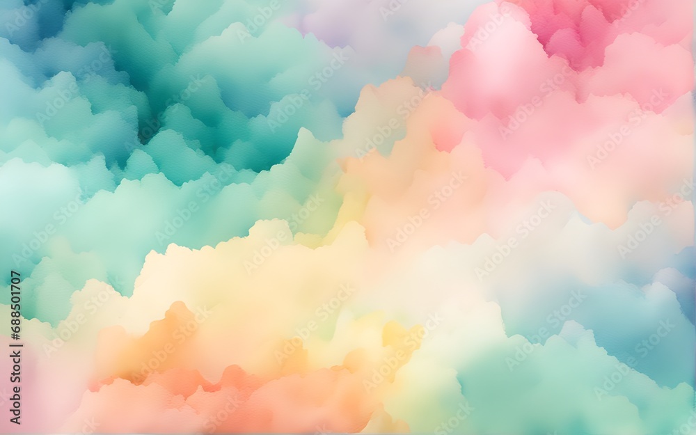 Watercolor colorful abstract background. Generated Playground Ai