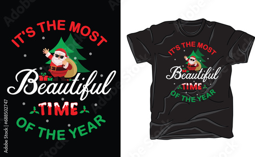 Special and modern Christmas t-shirt design
