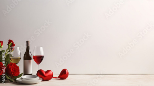 preparations for the dinner of love, copy space