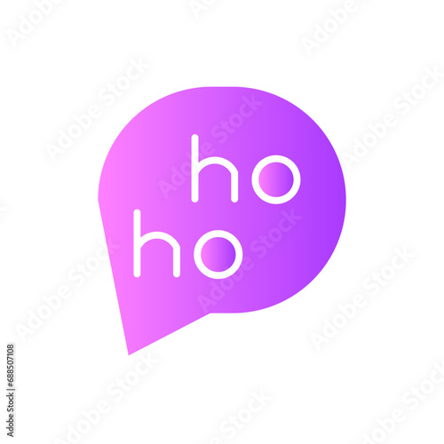 hohoho gradient icon