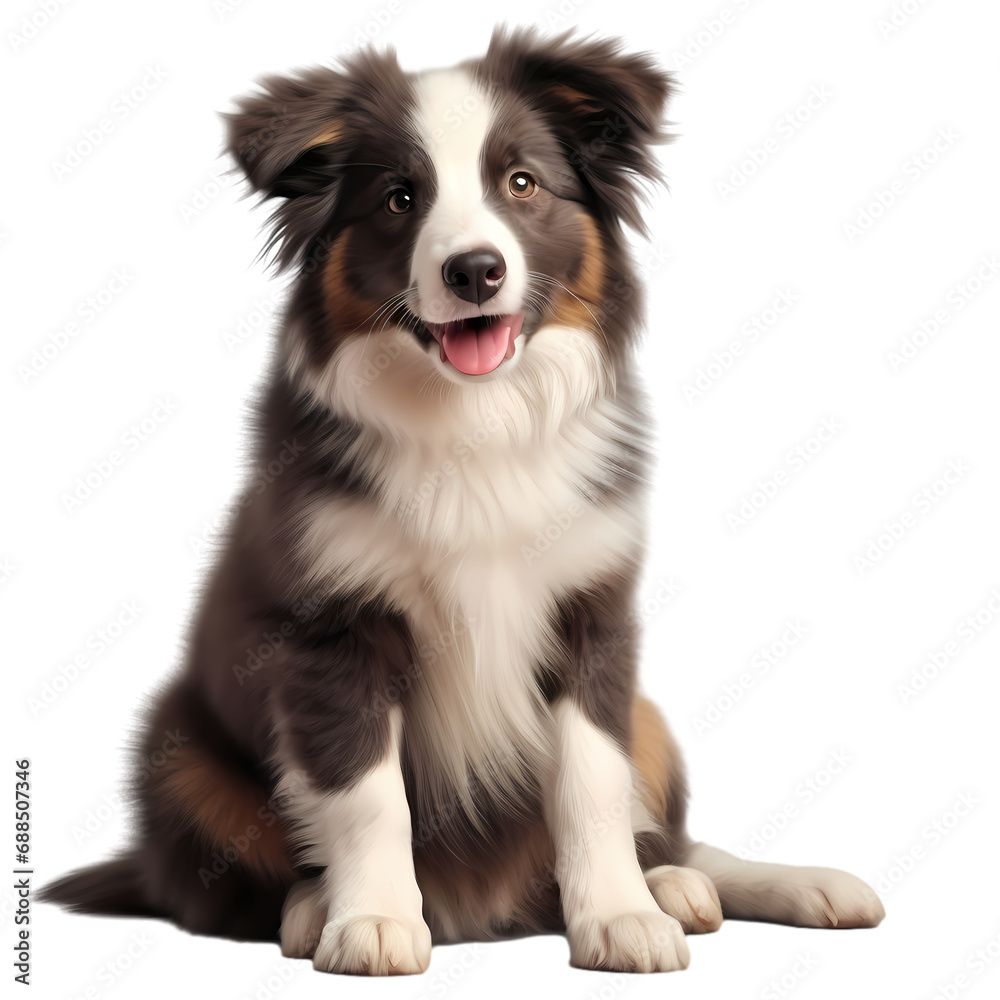 Shepherd dog isolated on transparent background Shepherd dog isolated on transparent background