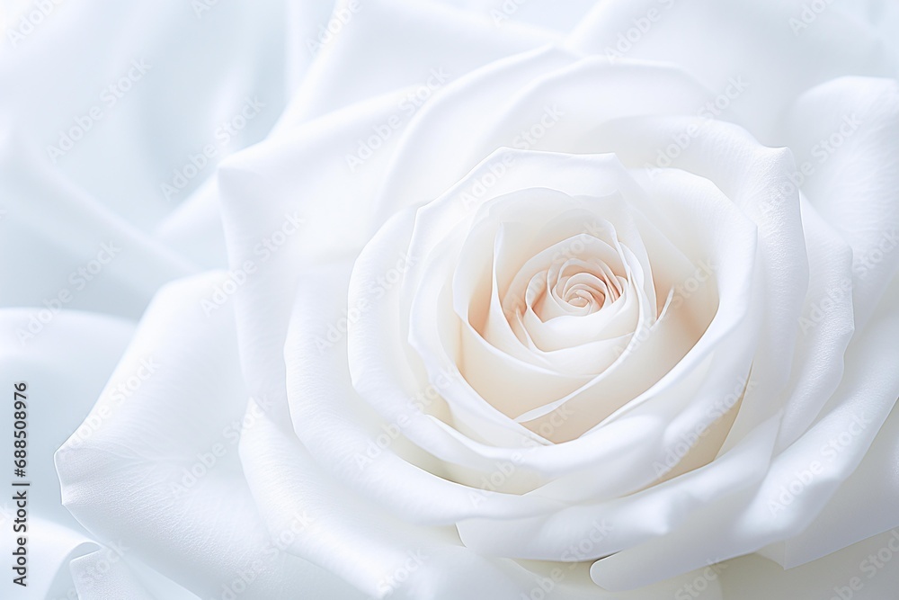 Closeup beautiful background of white roses. . AI Generative Closeup beautiful background of white roses. . AI Generative