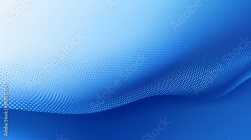 Abstract blue geometric hexagon background.