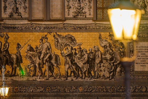 Historic Procession of Princes in Dresden, Germany photo