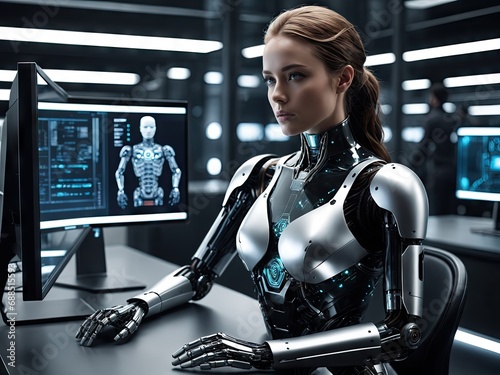Female AI robots serve as career mentors and trainers, providing personalized career development advice, skill training, and planning based on users' interests and backgrounds.