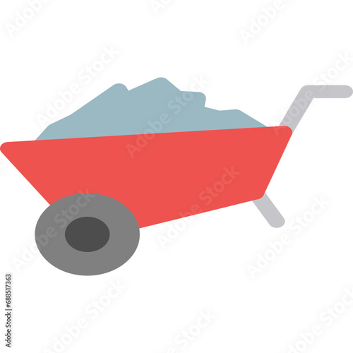 Wheelbarrow Icon