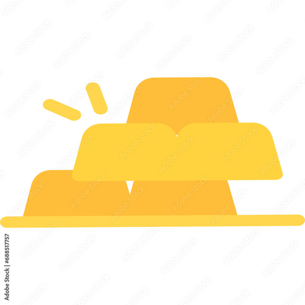 Metal ingot Icon Metal ingot Icon