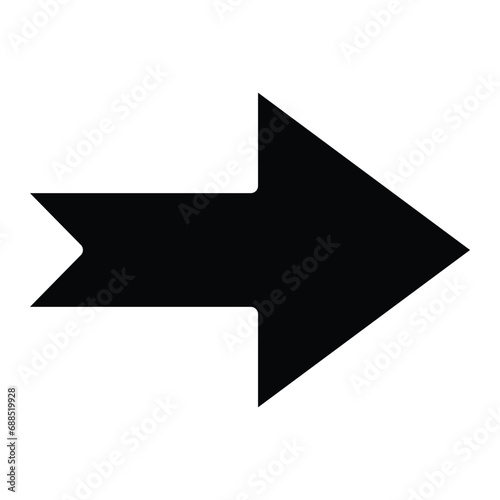 Arrow icon design, illustration design