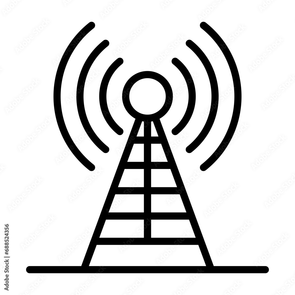 Radio antenna Icon