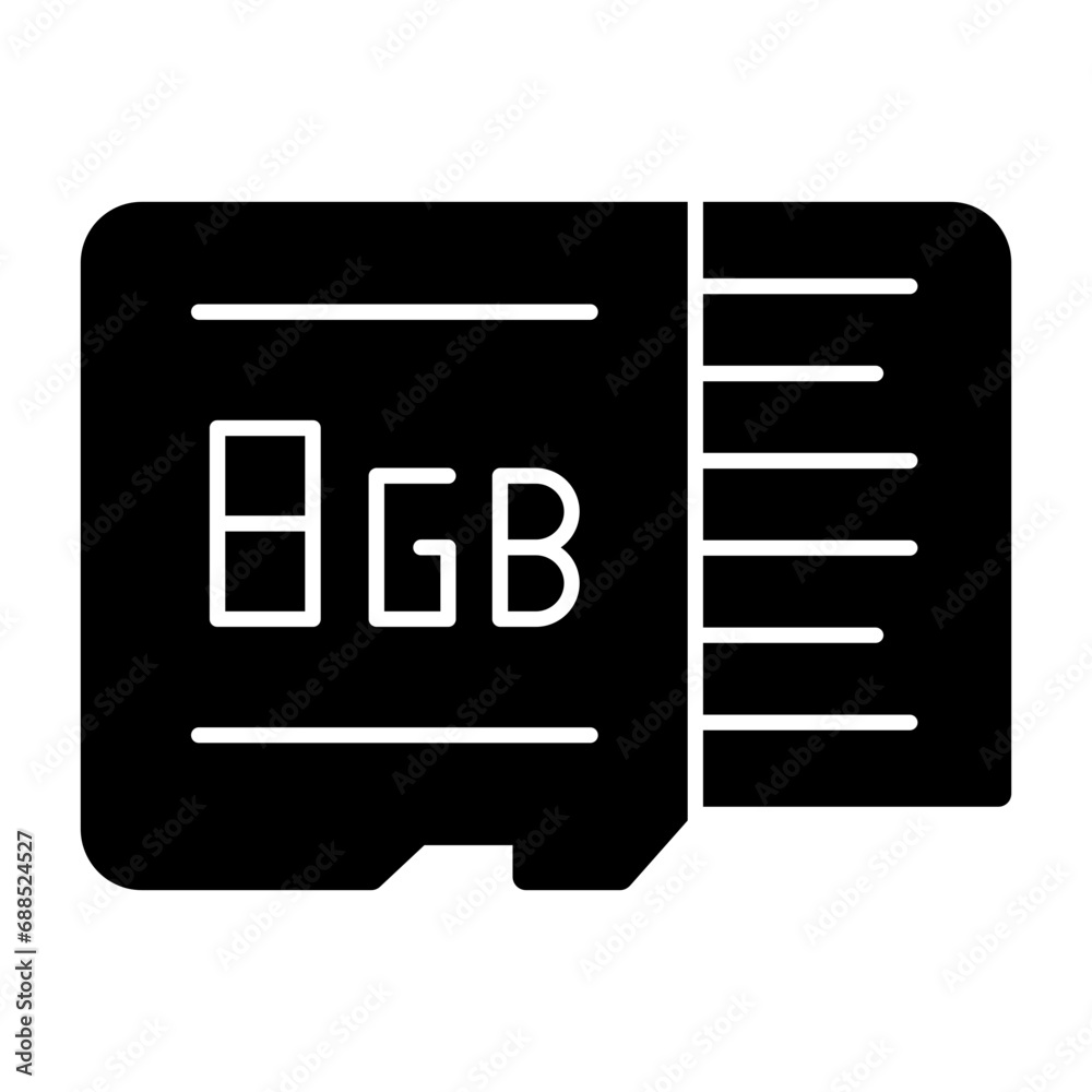 Memory card Icon Memory card Icon