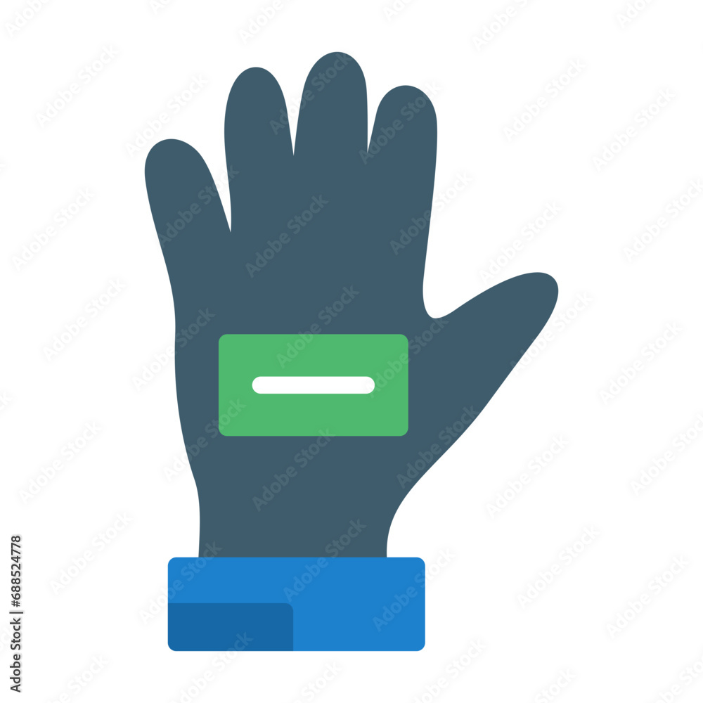 Obraz premium Racing glove Icon