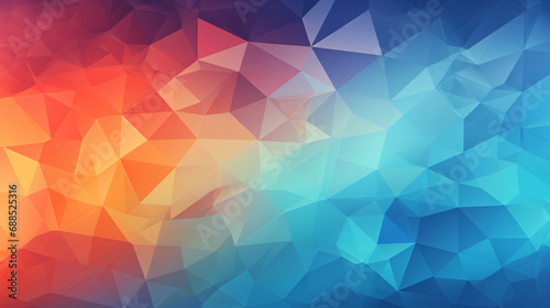 Abstract polygonal pattern