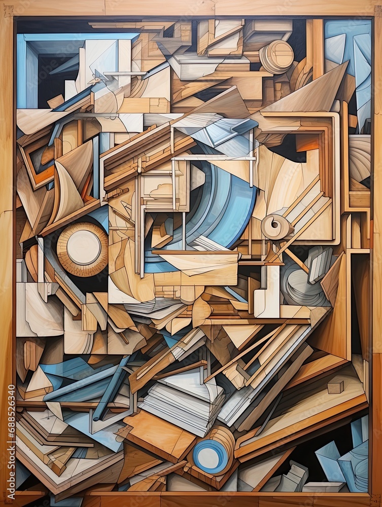 CubistVision: Exploring Fragmented Objects and Multiple Viewpoints in Wall Art CubistVision: Exploring Fragmented Objects and Multiple Viewpoints in Wall Art