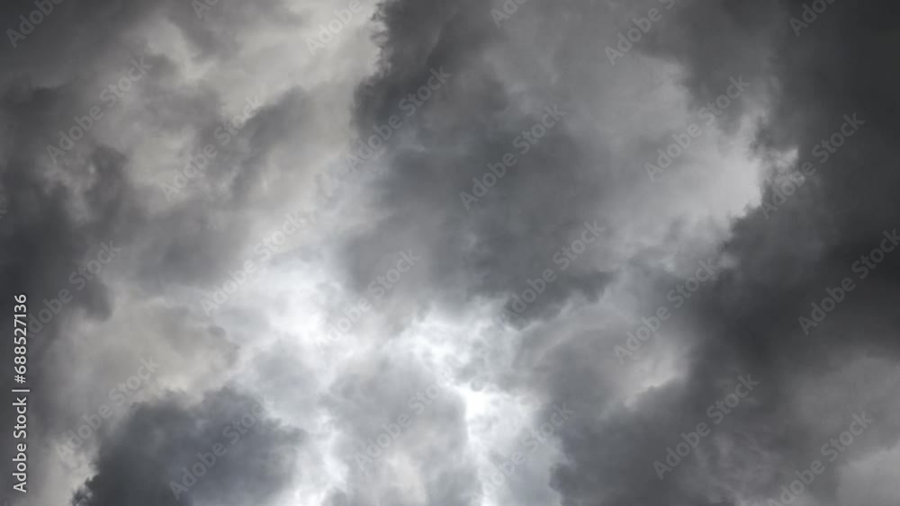 storm clouds inside cumulonimbus clouds background, 4k storm clouds inside cumulonimbus clouds background, 4k
