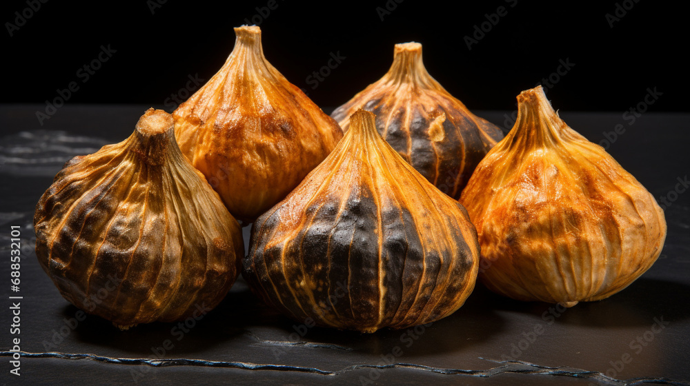 Obraz premium physalis on a black background
