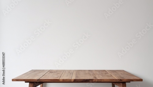  empty wooden table 