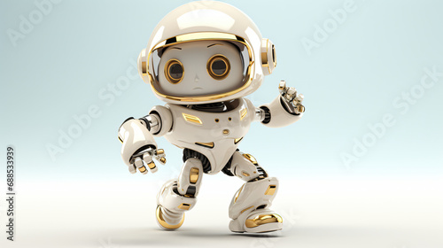 Cute Cartoon robot