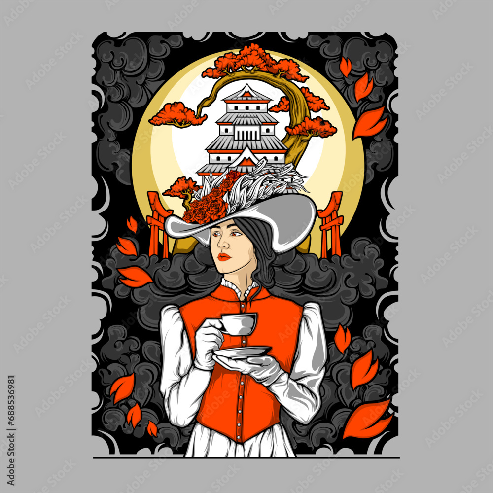sexy charming girl illustration for t shirt design sexy charming girl illustration for t shirt design