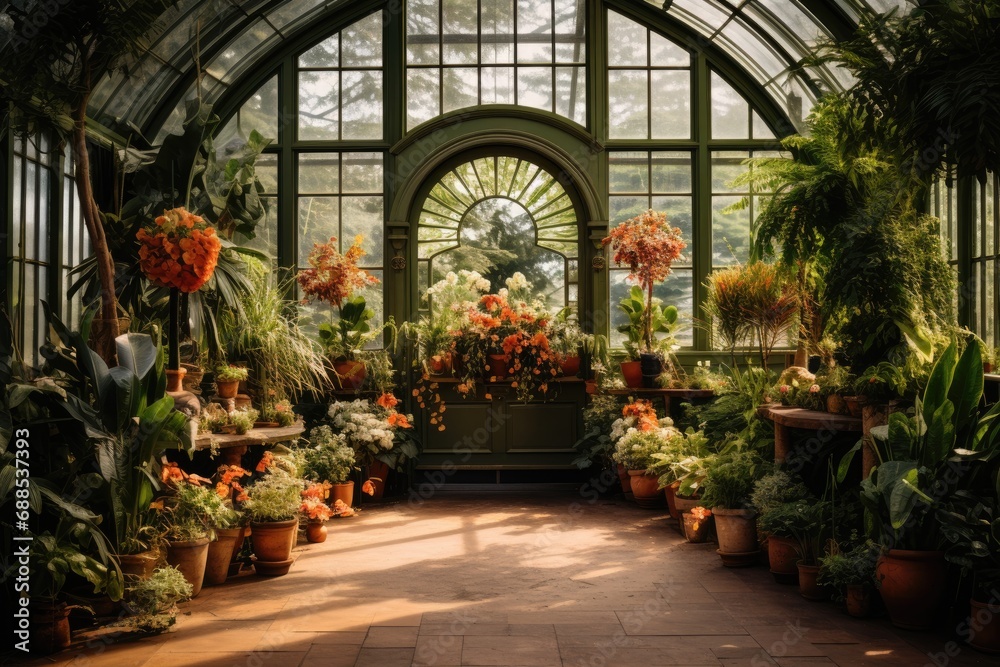 Greenhouse in the Woods Greenhouse in the Woods
