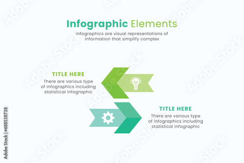 Set of vector Arrow infographic design templates for presentations.