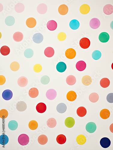Playful Polka Dot Wall Art: Add a Touch of Finesse to any Room