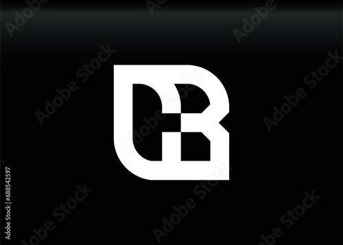 Monogram Letter CB Logo Design vector template