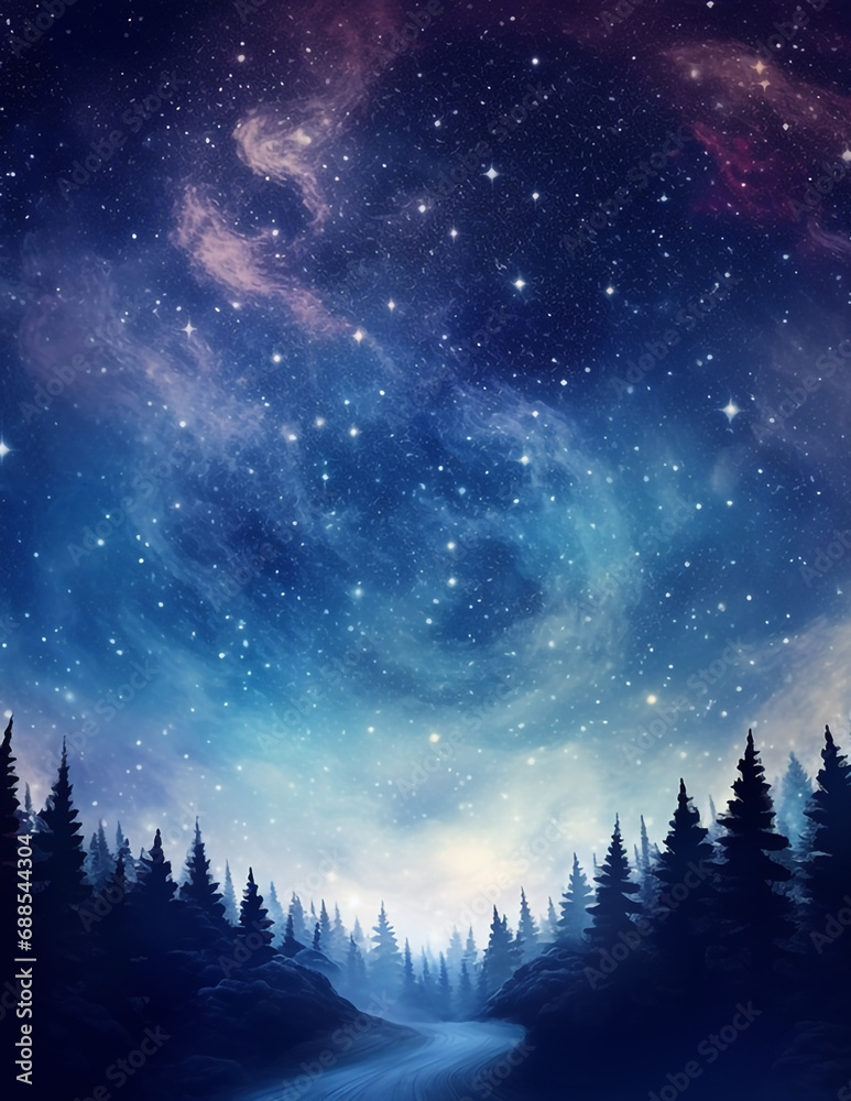 Galaxy nebula in the sky Galaxy nebula in the sky