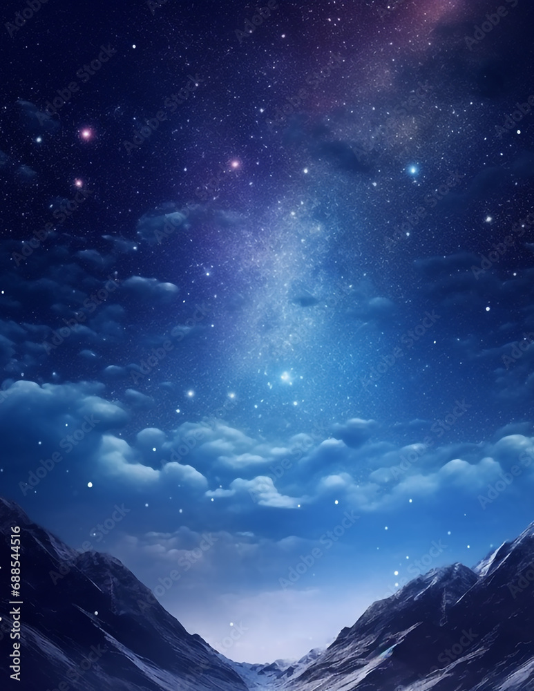 Galaxy nebula in the sky Galaxy nebula in the sky