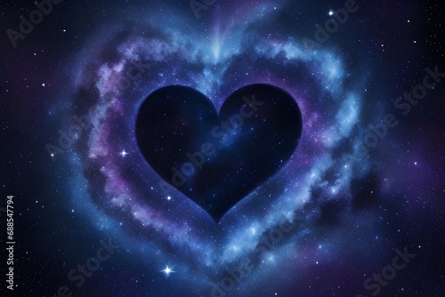 heart in space
