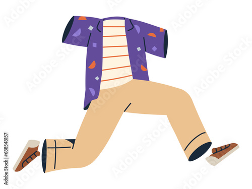 Clothes vector illustration. Casual clothes provide canvas for expressing ones laid-back personality Fashioned from breathable fabrics, casual attire is ideal for warm weather Stylish outfits showcase