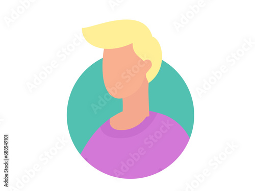 Person icon vector illustration. Identity encompasses multifaceted aspects make person who they are Uniqueness is quality sets each person apart from crowd People icons can represent individuals