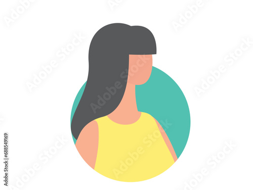 Person icon vector illustration. Unusual individuals challenge norms and break barriers, pushing society forward Images capture moments and emotions, preserving glimpse persons life Each person