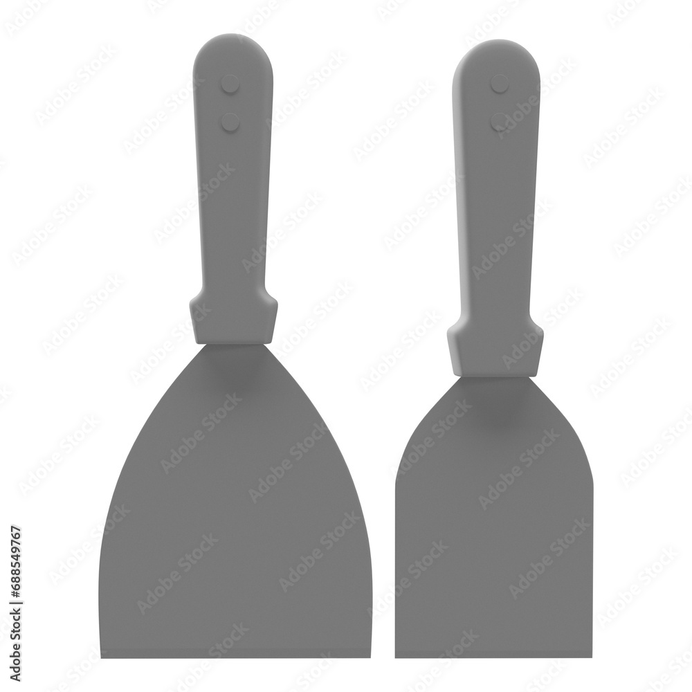 spatula isolated on white spatula isolated on white