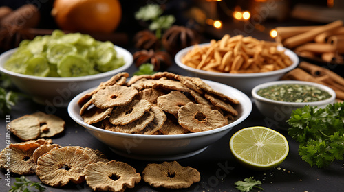 christmas cookies and spices © Anisha
