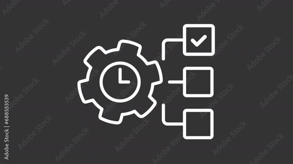 Professional skill animation library. Personal qualities animated white line icons. Self development and growth. Isolated illustrations on dark background. Transition alpha. HD video. Icon pack Professional skill animation library. Personal qualities animated white line icons. Self development and growth. Isolated illustrations on dark background. Transition alpha. HD video. Icon pack