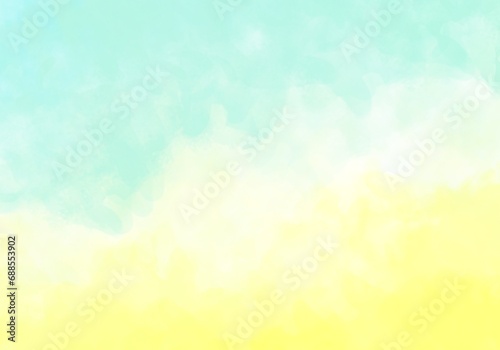 abstract colorful green yellow shiny background