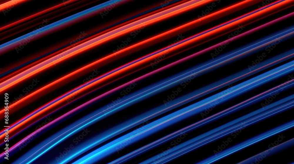 Futuristic background, Ridged texture, Glowing striped structure, Neon blue red color Futuristic background, Ridged texture, Glowing striped structure, Neon blue red color