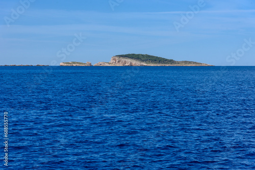 Картината върху платно The uninhabited island in Croatia