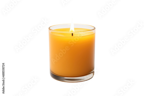 Votive Glow: Elevate Your Decor with Delicate Candle Flames isolated on transparent background photo