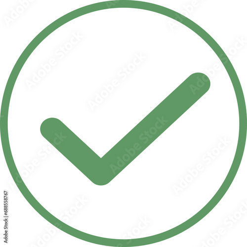check mark button