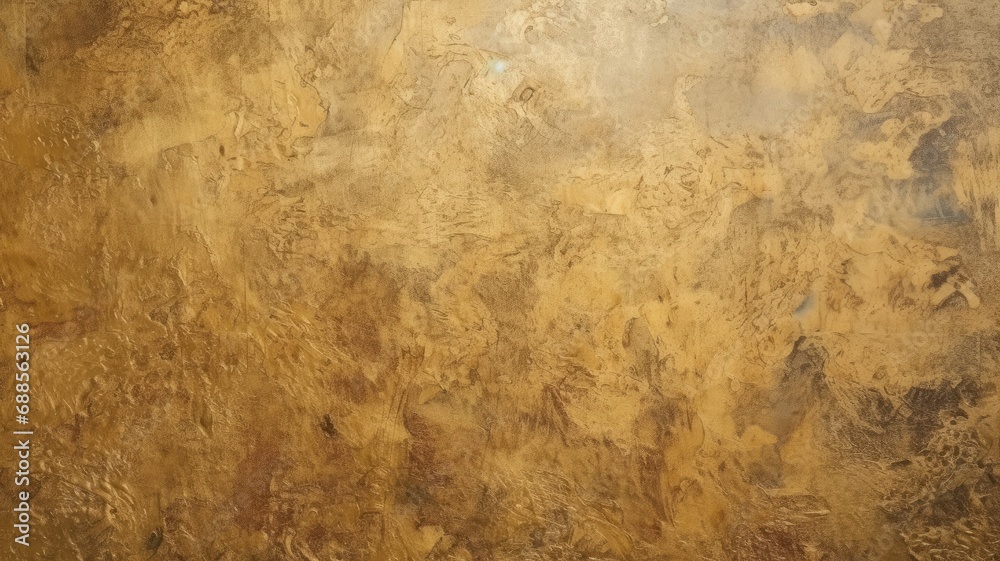 vintage style grungy golden paint texture wallpaper design