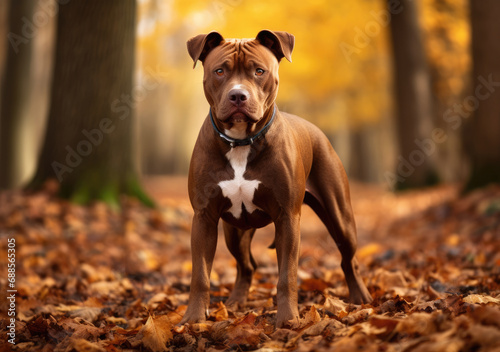 American Pit Bull Terrier Dog Breed photo