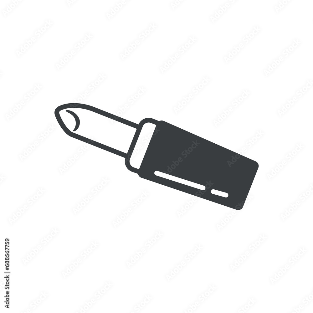Kawaii element of set in black line design. A charming image with this kawaii-style cosmetic pomade, outlined in black for extra flair. Vector illustration. Kawaii element of set in black line design. A charming image with this kawaii-style cosmetic pomade, outlined in black for extra flair. Vector illustration.