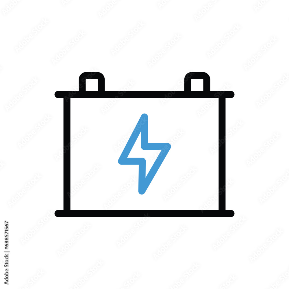 Battery charge icon vector stock illustration Battery charge icon vector stock illustration