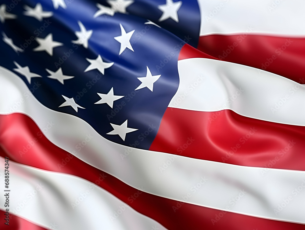 United state of america national flag background, USA flag weaving made by silk cloth fabric, USA background, ai generated image United state of america national flag background, USA flag weaving made by silk cloth fabric, USA background, ai generated image