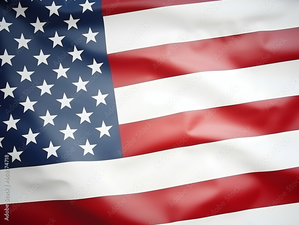 United state of america national flag background, USA flag weaving made by silk cloth fabric, USA background, ai generated image United state of america national flag background, USA flag weaving made by silk cloth fabric, USA background, ai generated image