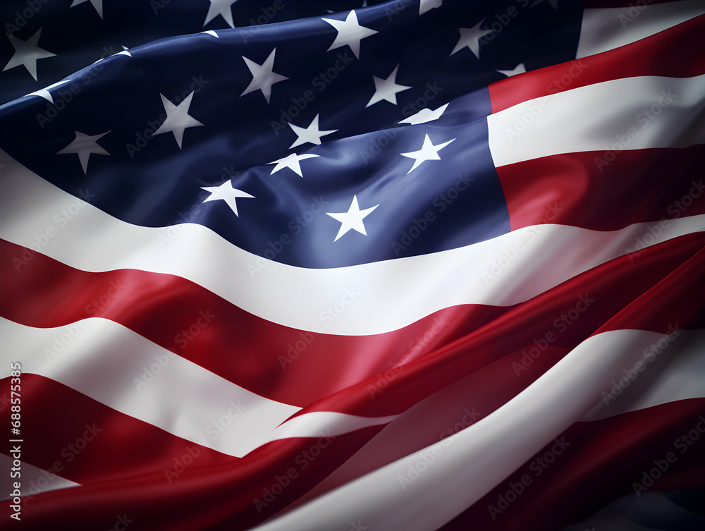 United state of america national flag background, USA flag weaving made by silk cloth fabric, USA background, ai generated image United state of america national flag background, USA flag weaving made by silk cloth fabric, USA background, ai generated image