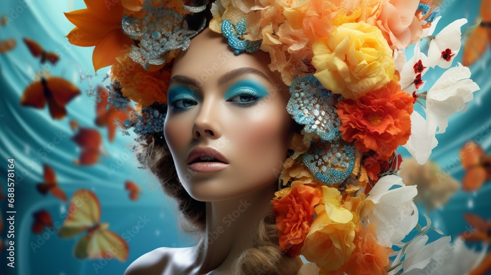 Embrace the power of AI-generated high-quality images to enrich your marketing materials in the fashion and cosmetics industries, highlighting the latest in fashion and beauty.