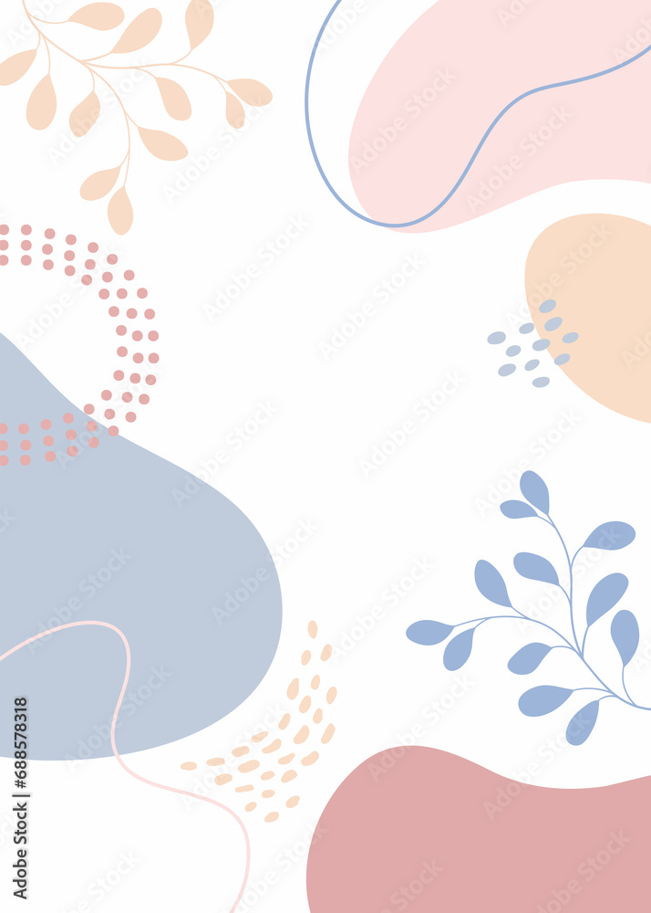 Design banner frame background .Colorful poster background vector illustration