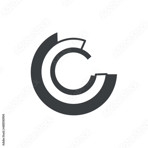 Business element of set in black line design. A black outline illustration of a bullseye target, signifying the aim and focus required in a business theme. Vector illustration.